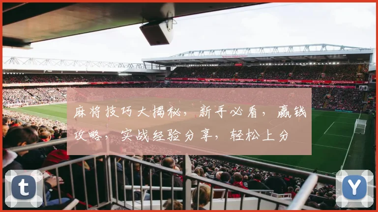 麻将技巧大揭秘，新手必看，赢钱攻略，实战经验分享，轻松上分